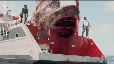 鲨湾惊现巨型海怪！探险者命悬一线