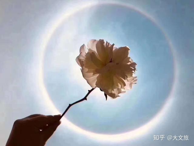 日晕图片_日晕_日晕现象预示着什么