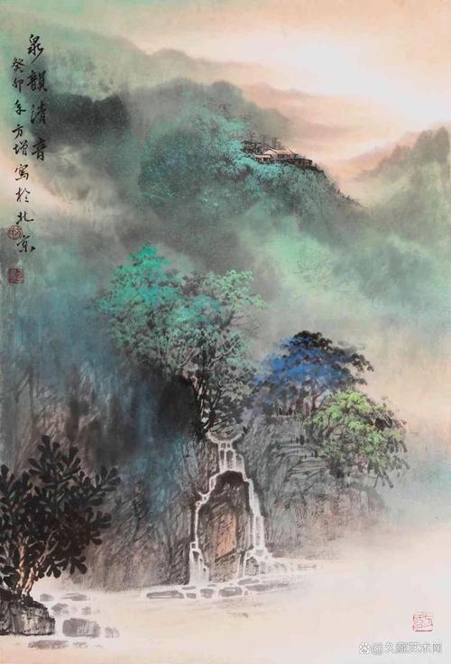 仙人泼墨图_泼墨仙人_仙人泼墨画