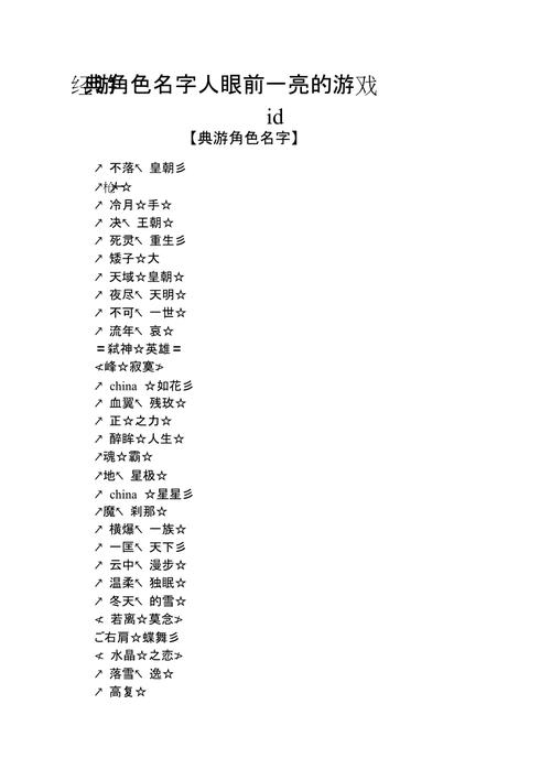 角色名字设计游戏大全_游戏角色名字设计_角色名字设计游戏有哪些