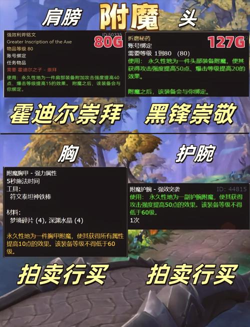 猎人武器附魔_猎人附魔武器攻击有用吗_猎人附魔武器110攻强