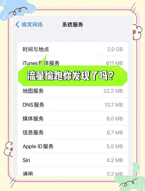 苹果手机偷跑流量_流量苹果偷跑手机怎么办_苹果手机偷跑流量解决方法