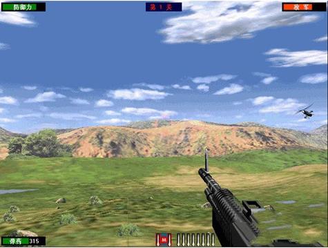 抢滩登陆2002：独特视角玩法，多样场景武器的射击游戏