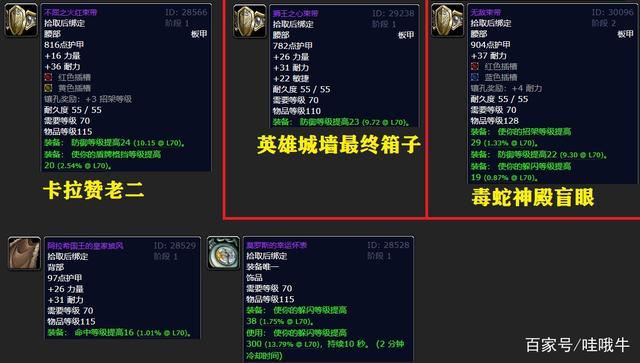 魔兽世界卡拉赞副本掉落诱人装备，玩家为其奋力拼搏成焦点
