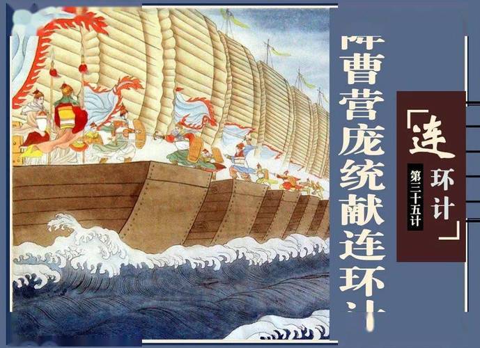 赤壁之战中庞统连环计的重大意义及曹操如何中计