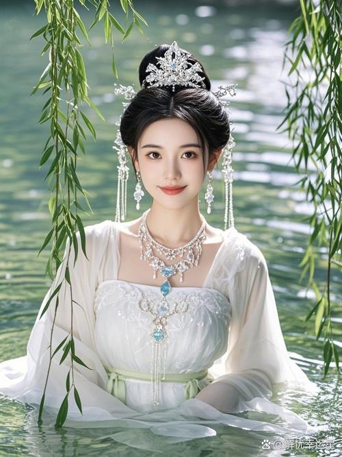 古装璎珞美人：灵动娇俏与高雅尊贵的东方风情展现