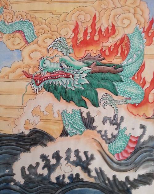 探秘九龙轩辕：龙图腾与轩辕黄帝传说交织的中华风情