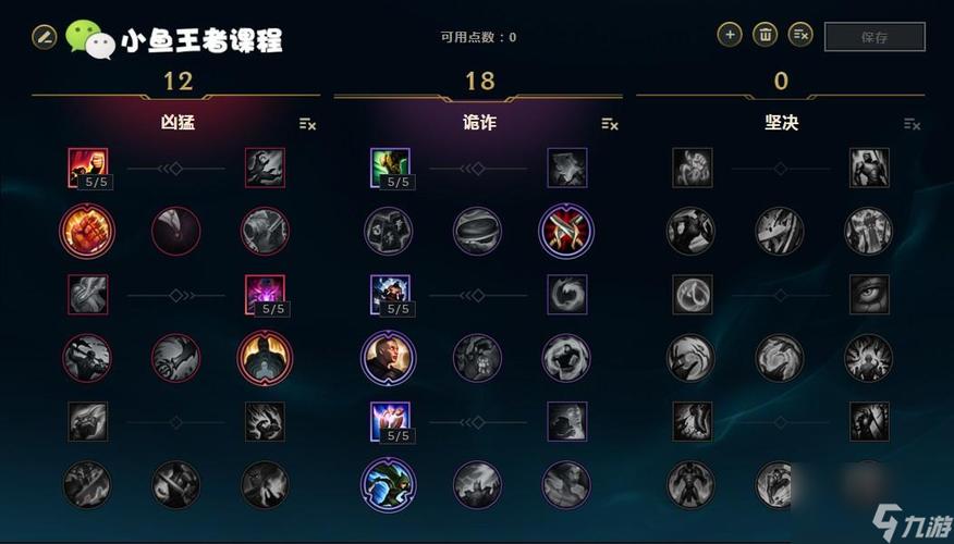 赵信打野天赋2021_赵信打野天赋手游_lol赵信打野天赋