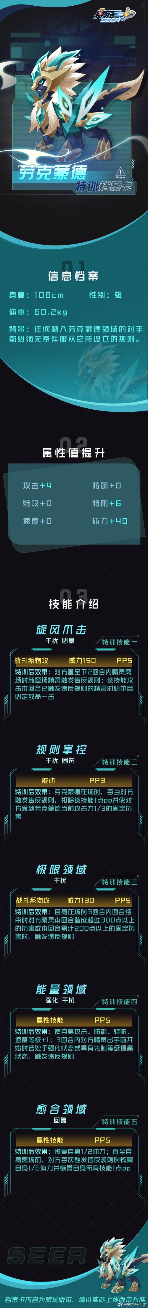 劳克蒙德：赛尔号强者担当，技能超厉害，获取却不易