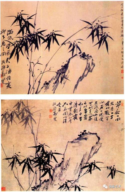 清代书画家郑板桥：笔下兰花优雅，竹子神韵尽显，艺术非凡