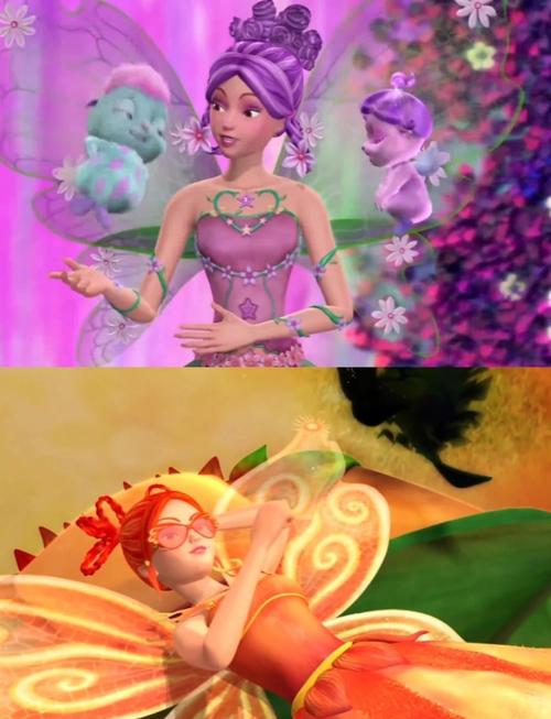 芭比之魔法彩虹公主_芭比之魔法彩虹_芭比系列之彩虹仙子