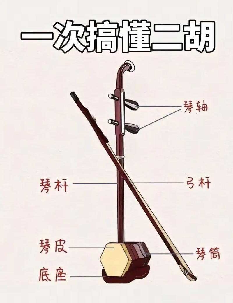 二胡二根弦的作用_二胡的两根弦一样长吗_二胡有几根琴弦