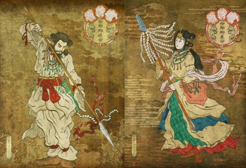 伊邪那岐和伊邪那美_伊邪那岐和伊邪那美的孩子_伊邪纳岐伊邪那美