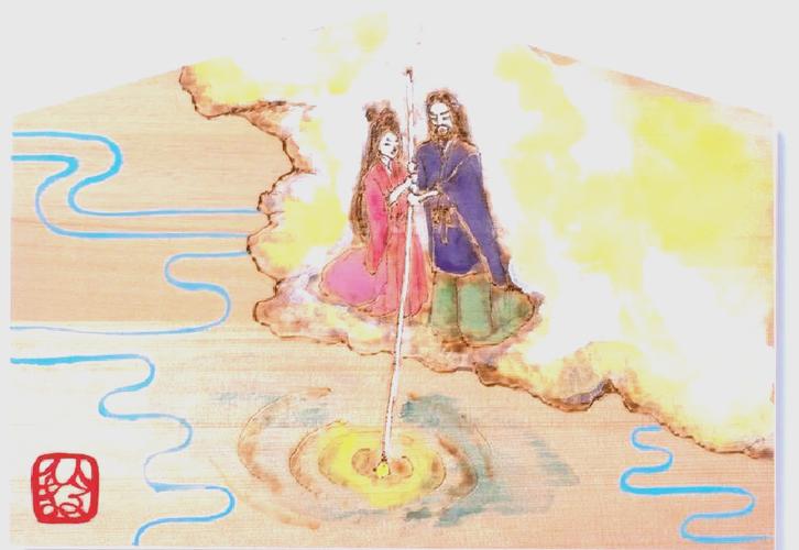 伊邪那岐和伊邪那美_伊邪那岐和伊邪那美的孩子_伊邪纳岐伊邪那美