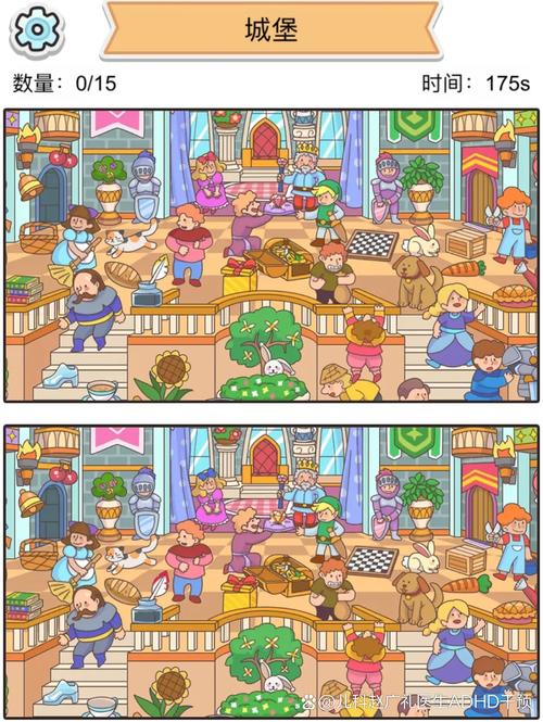 找茬游戏秘诀：系统观察与适时休息，轻松破解高难关卡