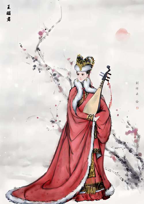 昭君图画_昭君图片王者_王昭君图片