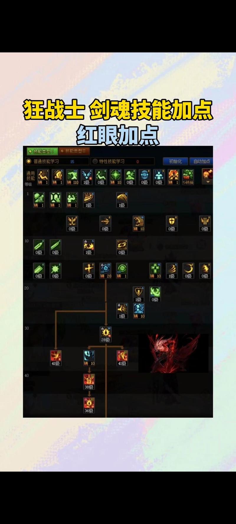 加点战士刷图技巧_战士加点公式_狂战士85刷图加点