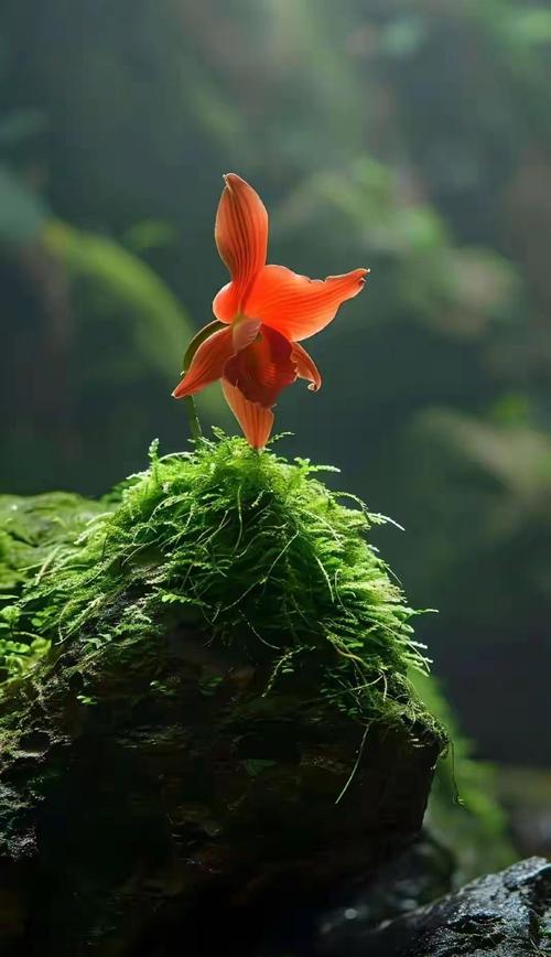 喧嚣现代中，空谷幽兰象征的内心坚守与精神净土启示