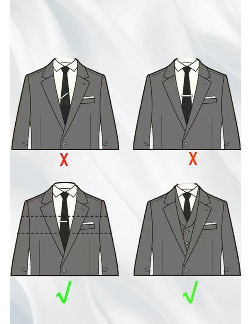 领带夹正确使用指南：位置、宽度与固定技巧，提升着装整洁感