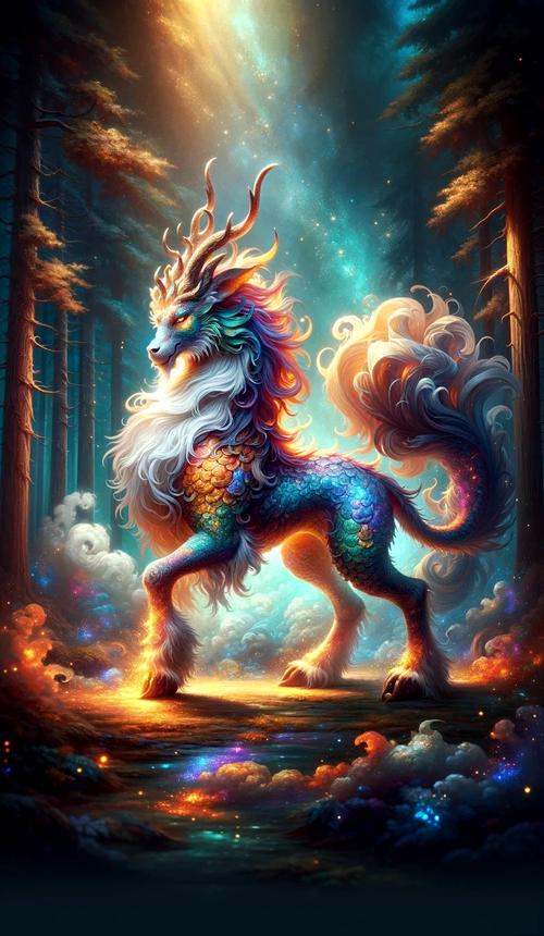 麒麟神兽图片_麒麟神兽_麒麟神兽简笔画