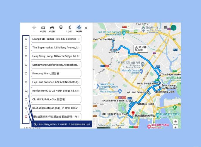 新加坡官方电子地图有多准？连公交到站、食阁评分都能查