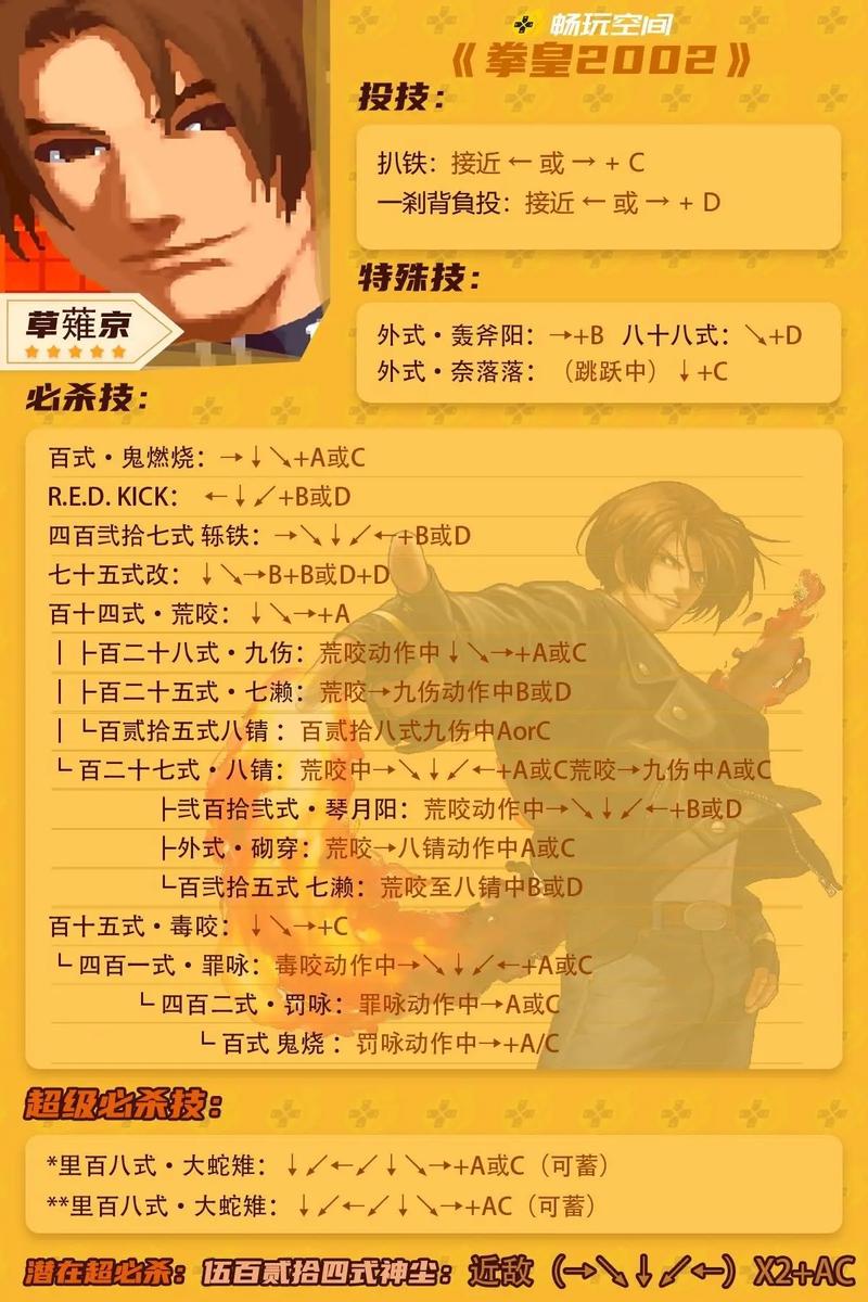 拳王出招表_拳王02出招表_拳王2002出招