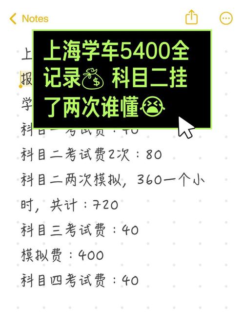上海考驾照要花多少钱？5000到1万都花哪儿了？