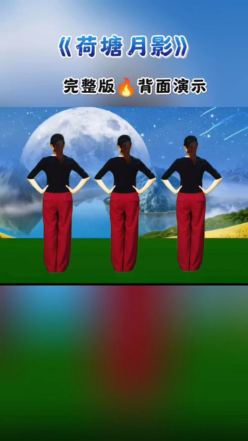 动动广场舞荷塘月色_荷塘月色广场舞简单易学_菏塘月色广场舞分解