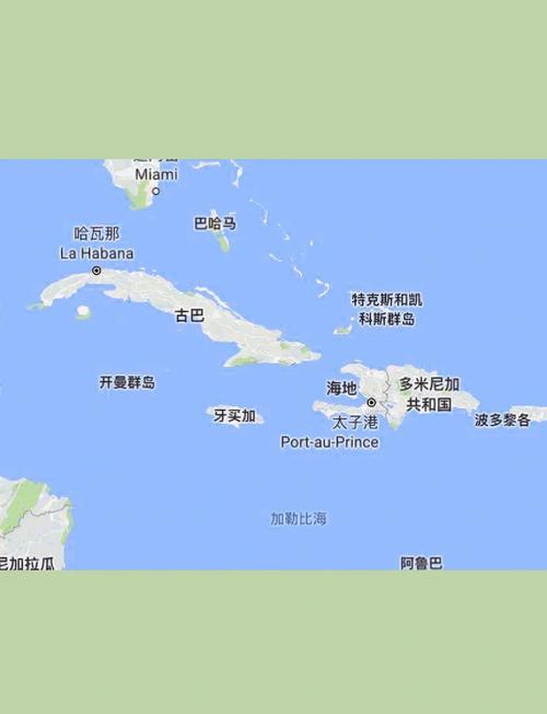 加勒比地区地形图_加勒比地区地图_地图加勒比海