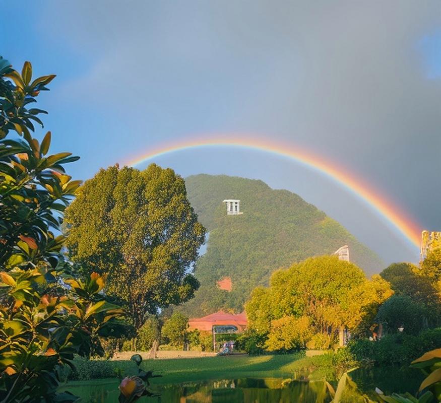 彩虹小草_彩虹草地_小草彩色