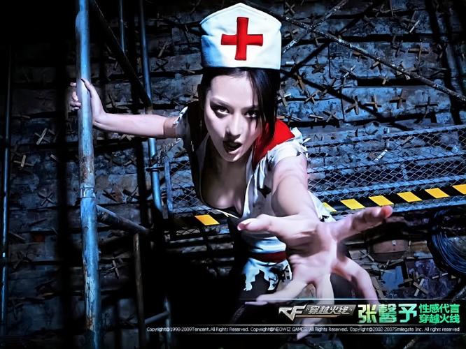 张馨予拍穿越火线花絮_电影火线穿越_张馨予 穿越火线