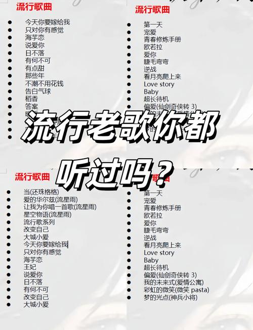 六个字歌名盘点：经典曲目与独特魅力解析