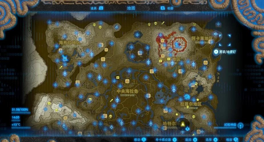 阿塔哈卡神庙里面怎么走_阿塔哈卡神庙地图_阿塔哈卡神庙地图走法